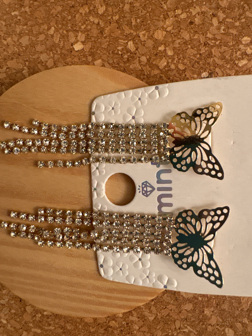 Lovely Butterfly drop earrings